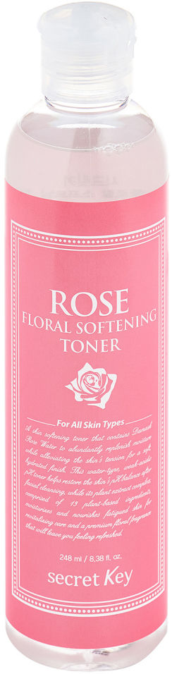 Тоник для лица Secret Key Rose Floral Softening 248мл