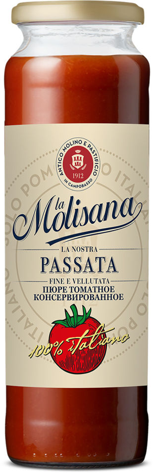 Пюре томатное La Molisanа Passata консервированное 690г