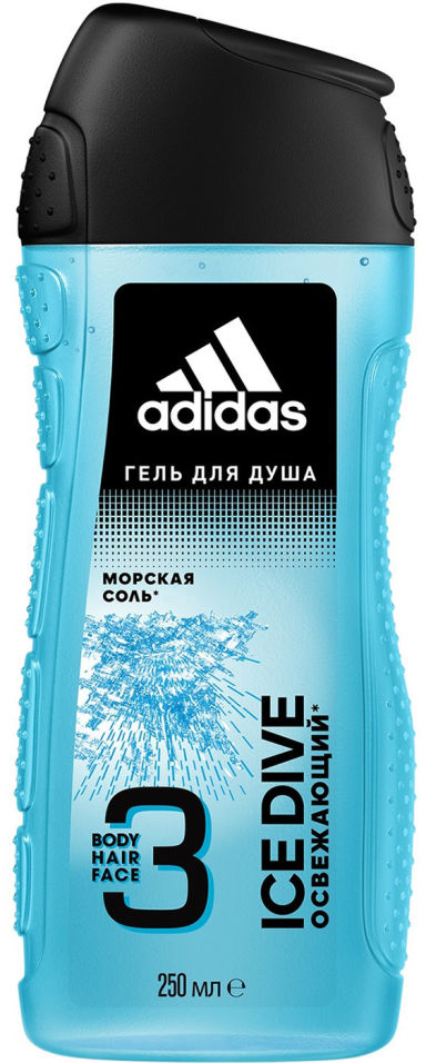 Гель для душа Adidas Ice Dive 250мл