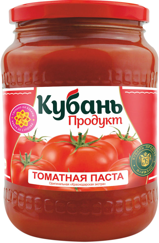 Паста томатная Кубань Продукт Оригинальная Краснодарская экстра 720г