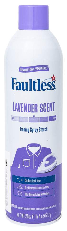 Средство Lavender Scent Faultless для глажки тканей с эффектом химчистки