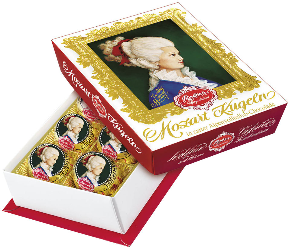 Конфеты Reber Mozart Kugeln шоколадные 120г