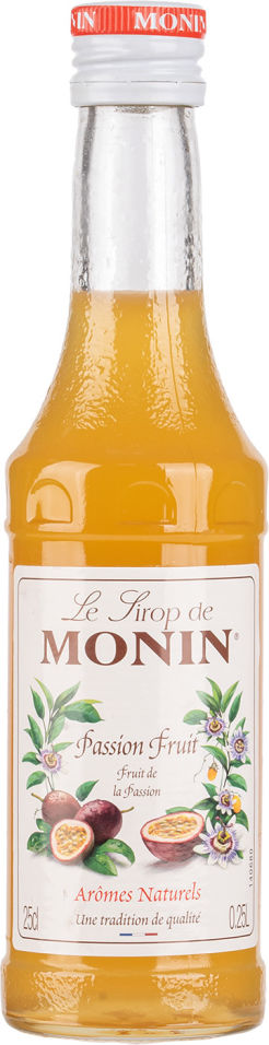 Сироп Monin Passion Fruit Syrup со вкусом и ароматом маракуйи 250мл