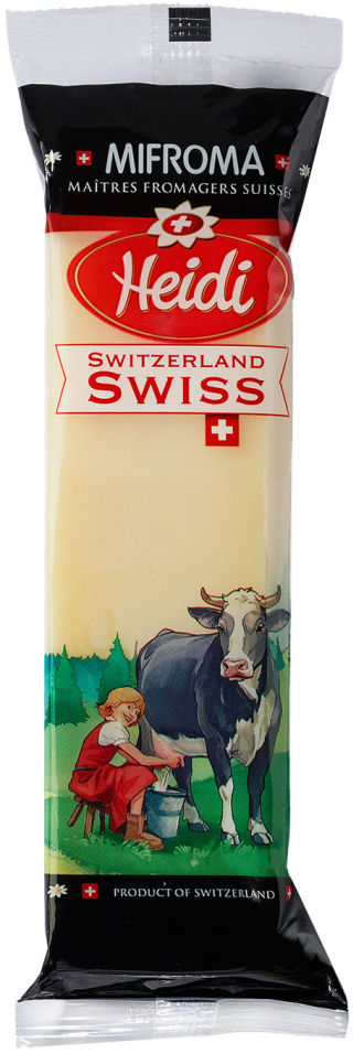 Сыр Heidi Switzerland Swiss 46% 170г