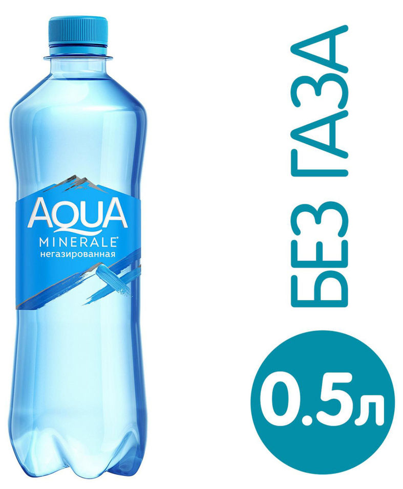 Вода Aqua Minerale питьевая негазированная 12шт*500мл