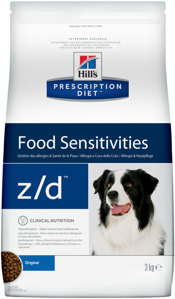 Сухой корм для собак Hills Prescription Diet при аллергии 3кг