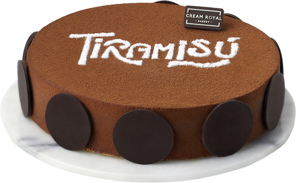 Торт Cream Royal Тирамису шоколадный 1.1кг