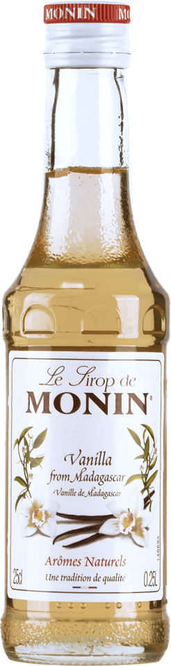 Сироп Monin Vanilla Syrup со вкусом и ароматом ванили 250мл