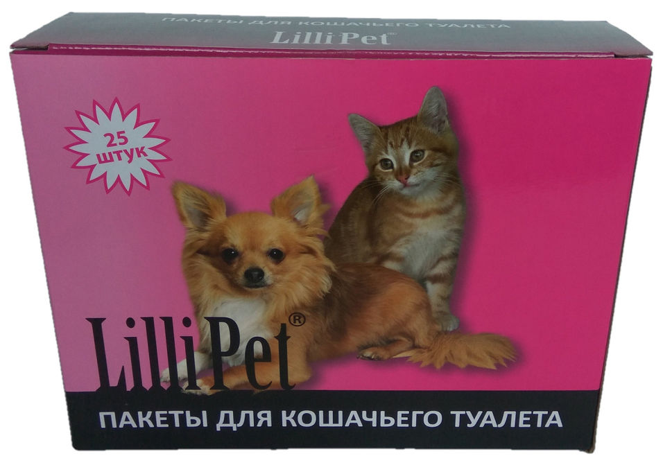 Пакеты для кошачьего туалета Lili Pet 43*30 25шт