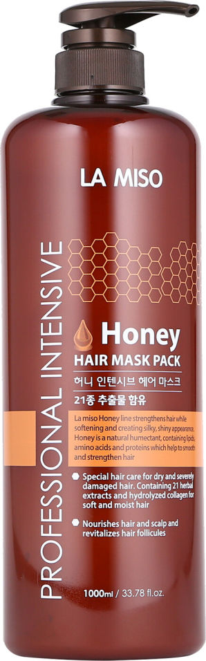 Маска для волос La Miso Professional Intensive Honey 1л