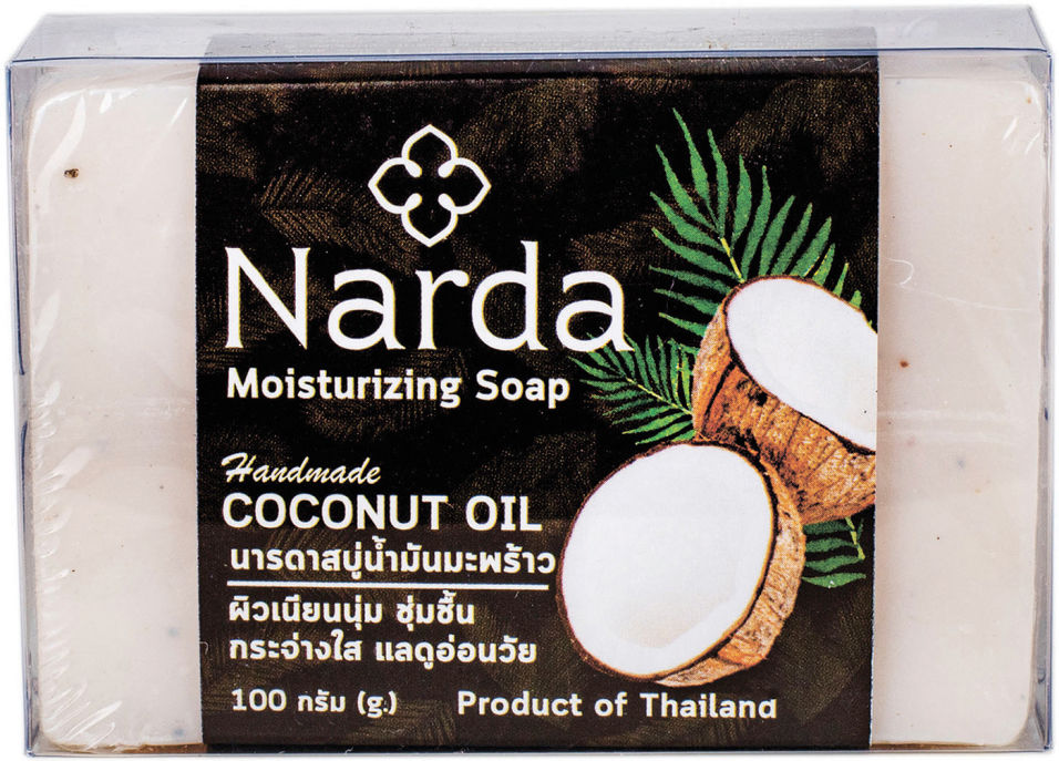 Мыло Narda с кокосовым маслом 100г