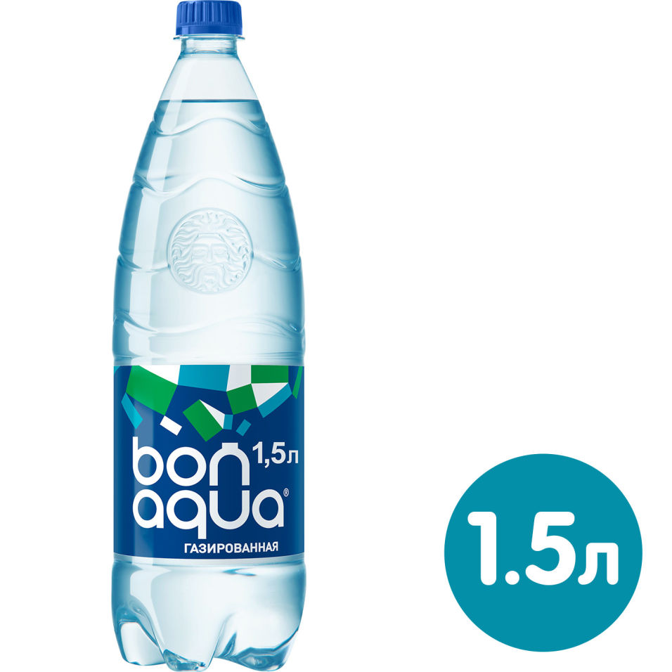Вода Bonaqua питьевая негазированная 1.5л