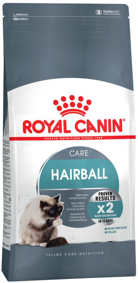 Сухой корм для кошек Royal Canin Hairball Care 34 Птица 2кг