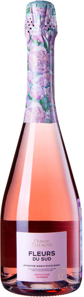 Отзывы о Вине Chateau Tamagne Fleurs Du Sud игристом розовом полусухом 11% 0.75л