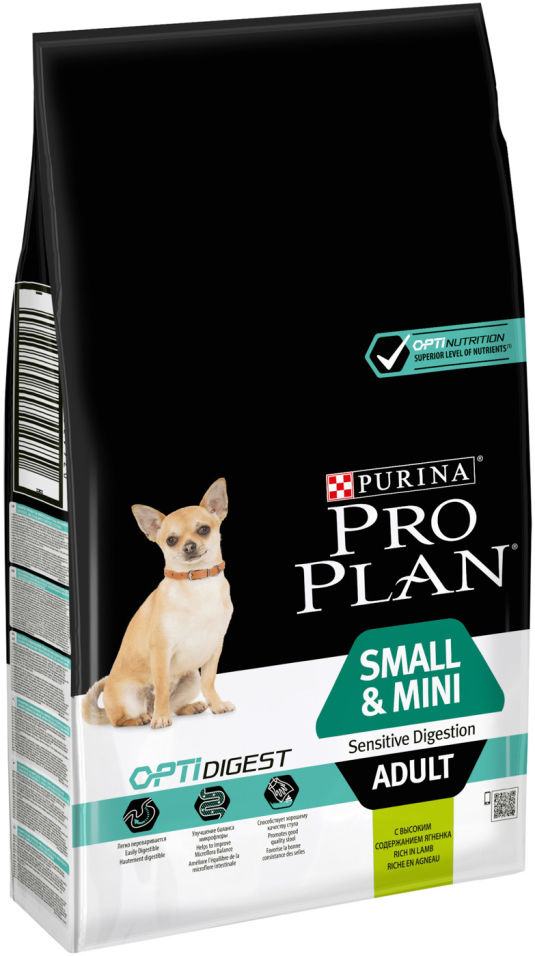 Отзывы о Сухой корм для собак Pro Plan Optidigest Small&Mini Adult Sensitive Digestion для мелких пород для улучшения пищеварения с ягненком 7кг Отзывы о Сухой корм для собак Pro Plan Optidigest Small&Mini Adult Sensitive Digestion для мелких пород для улучшения пищеварения с ягненком 7кг