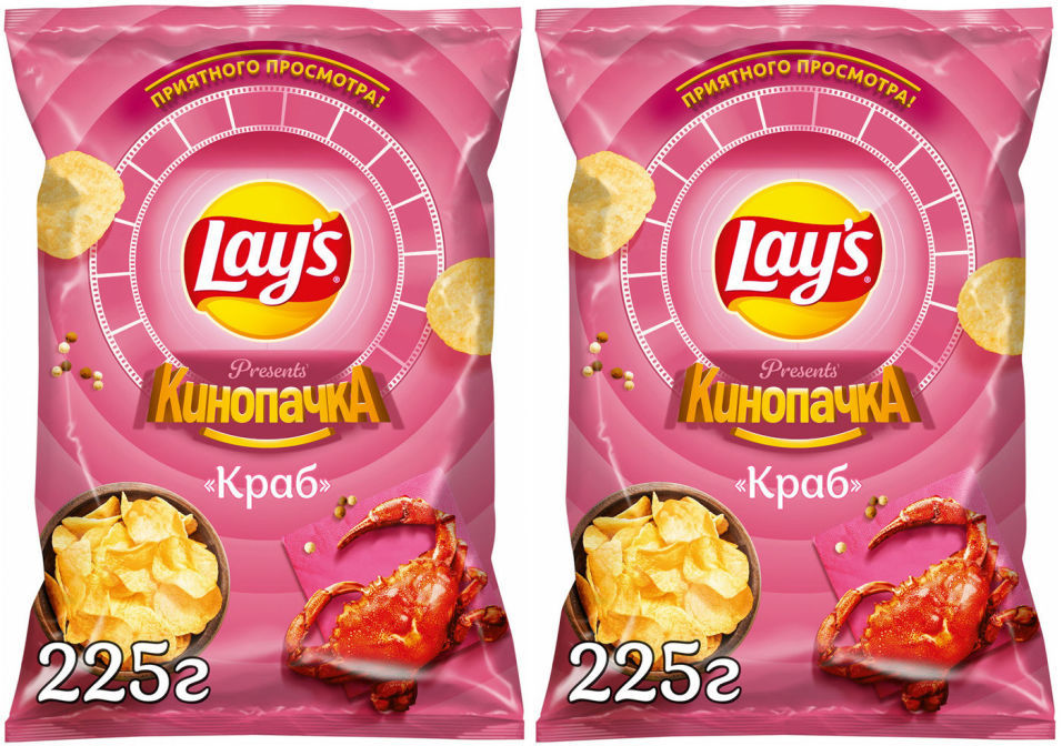 Чипсы lay's краб