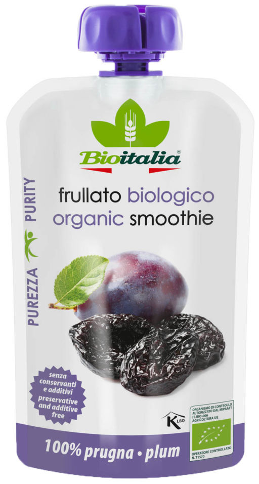 Пюре BioItalia из сливы BIO 120г