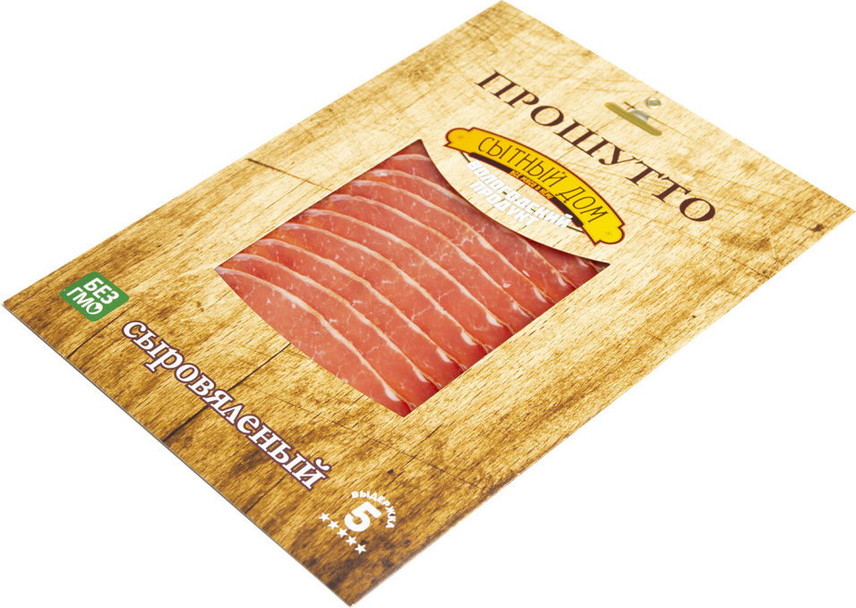 Прошутто из свинины Сытный дом сыровяленый 70г