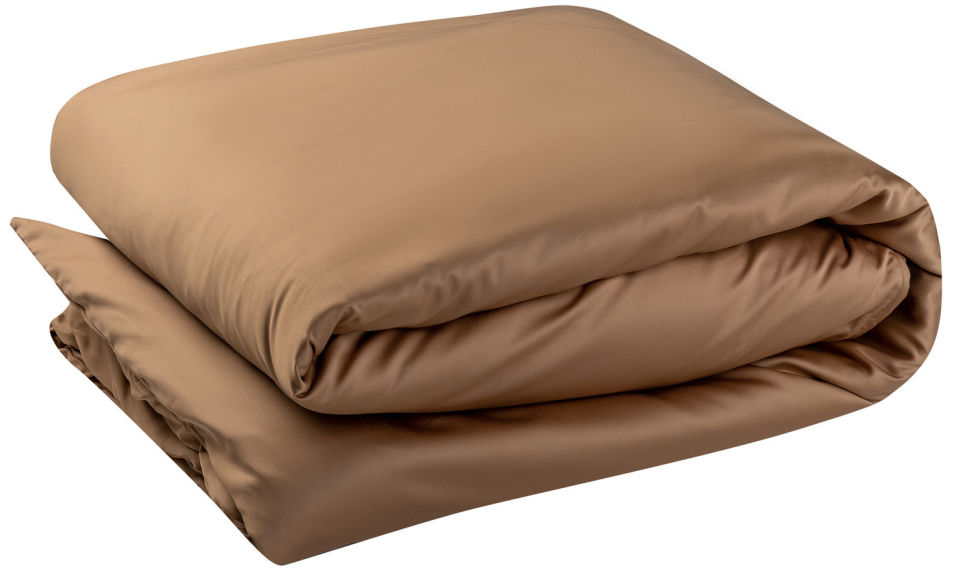 Пододеяльник Amalco Home Тенсель на молнии капучино 200*220см