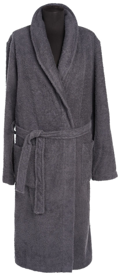 Халат Wellness SPA махровый размер XL серый