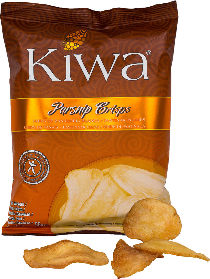 Чипсы Kiwa из корня пастернака 55г