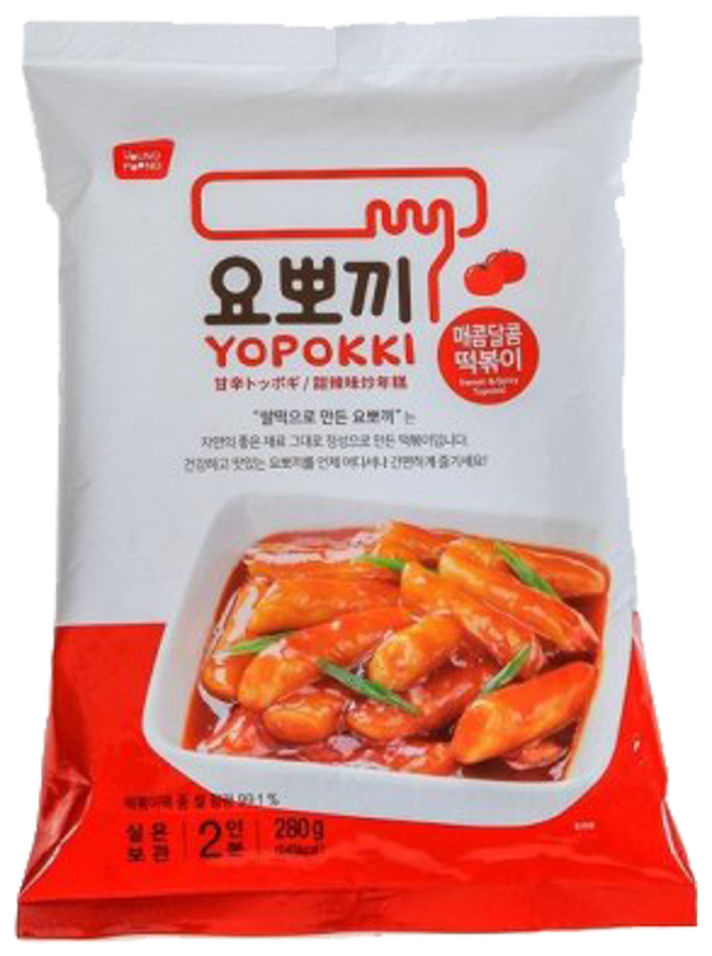 Клецки Yopokki Остро-сладкие 280г