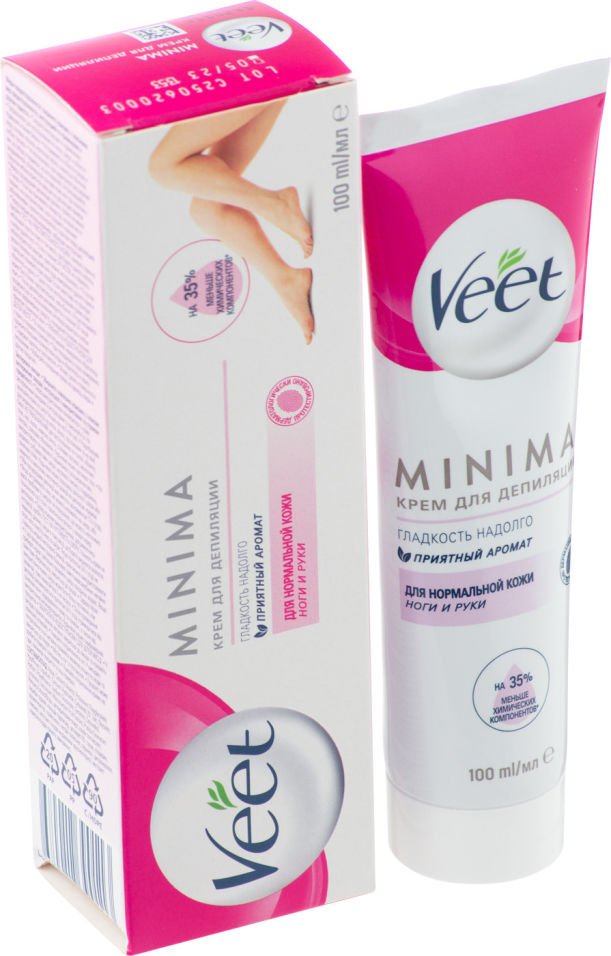 Крем для депиляции Veet Minima для нормальной кожи 100мл