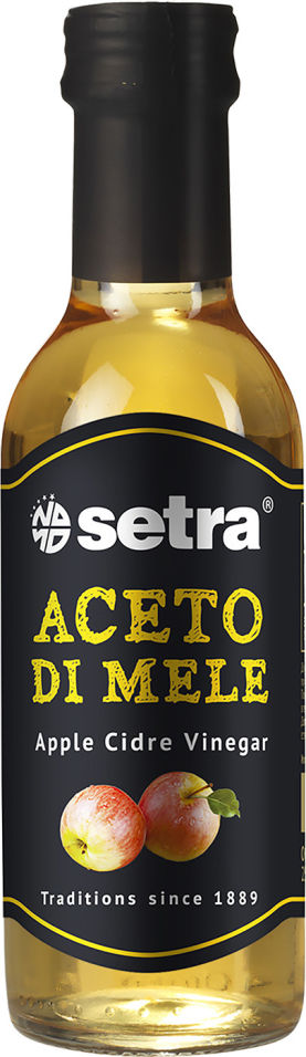 Уксус Setra Яблочный натуральный 250мл
