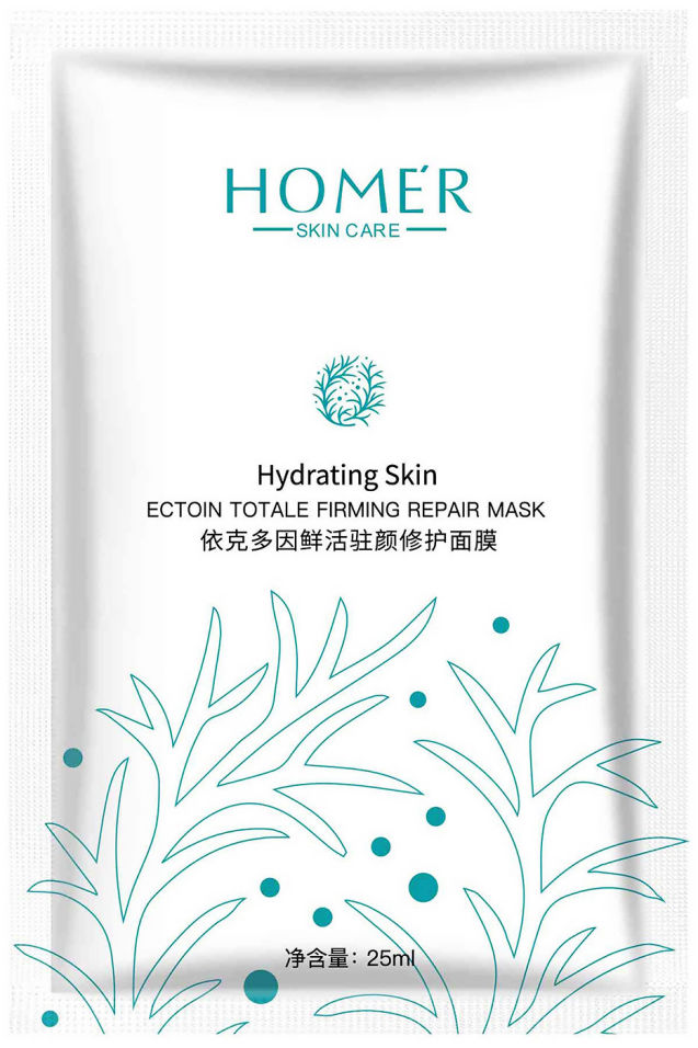 Маска для лица Mooyam Homer Ecton Firming Reparing Mask увлажняющая 1*25мл