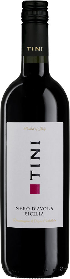 Отзывы о Вине Tini Nero D'Avola красном полусухом 13% 0.75л Отзывы о Вине Tini Nero D'Avola красном полусухом 13% 0.75л