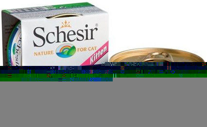 Корм для котят Schesir Тунец с алоэ 85г Корм для котят Schesir Тунец с алоэ 85г