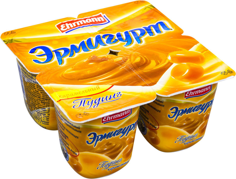 Отзывы о Пудинг Ehrmann Эрмигурт Карамельный 3% 4шт*100г Отзывы о Пудинг Ehrmann Эрмигурт Карамельный 3% 4шт*100г