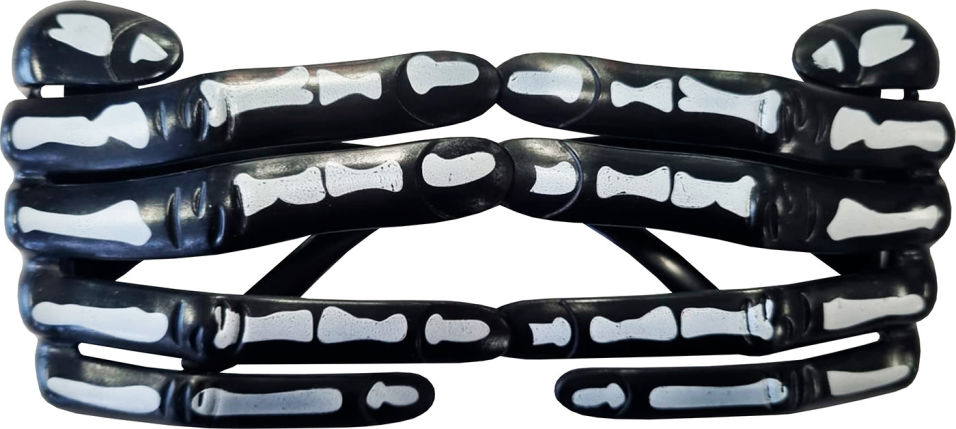 Очки для карнавала Руки скелета