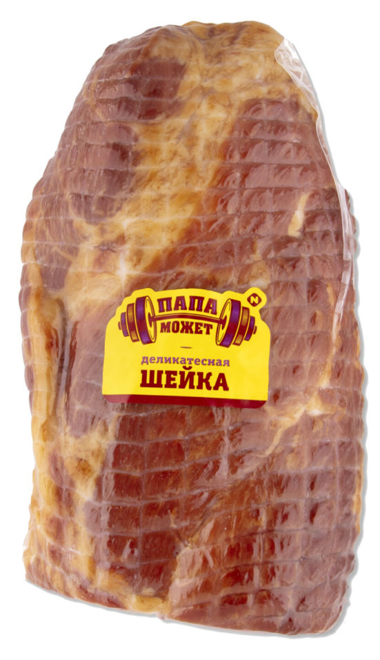 Шейка свиная Папа может Деликатесная копчено-вареная