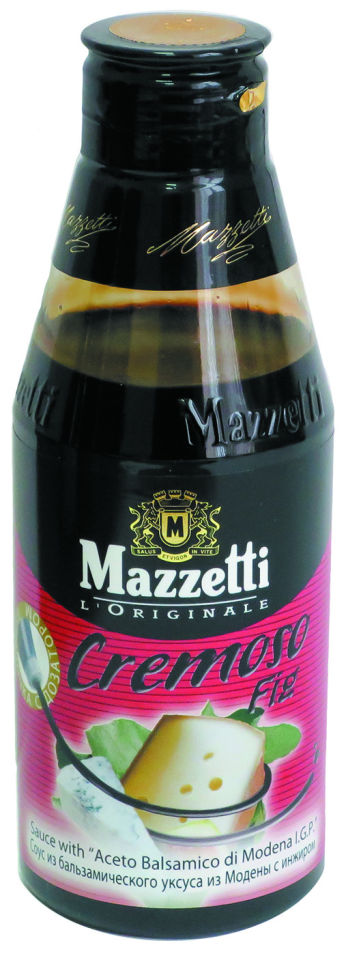 Соус Mazzetti Cremoso из бальзамического уксуса с инжиром 215мл
