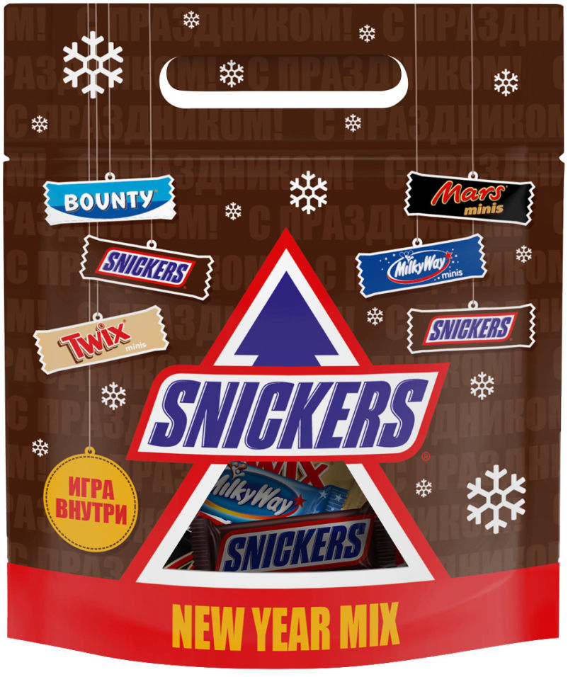 Подарочный набор Snickers 278г