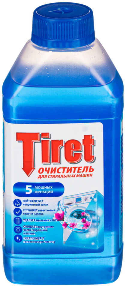 Очиститель для стиральных машин Tiret 250мл