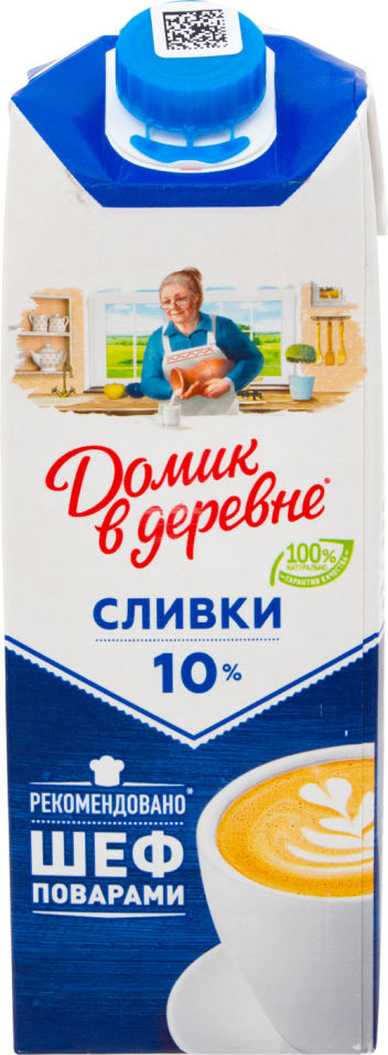 Сливки Домик в деревне 10% 750г