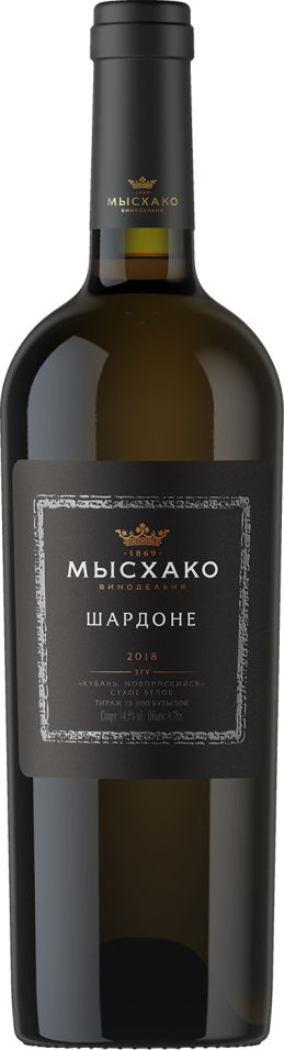 Отзывы о Вине Мысхако Шардоне белое сухое 14.5% 0.75л Отзывы о Вине Мысхако Шардоне белое сухое 14.5% 0.75л