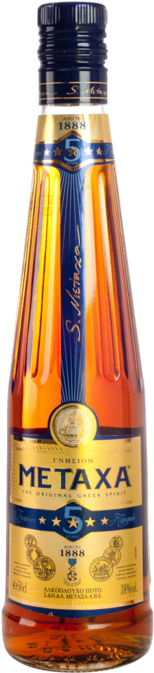 Отзывы о Бренди Metaxa 5 звезд 38% 0.5л Отзывы о Бренди Metaxa 5 звезд 38% 0.5л