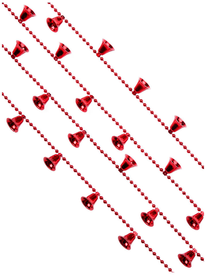 Гирлянда новогодняя Magic Time Красные колокольчики 2.7м