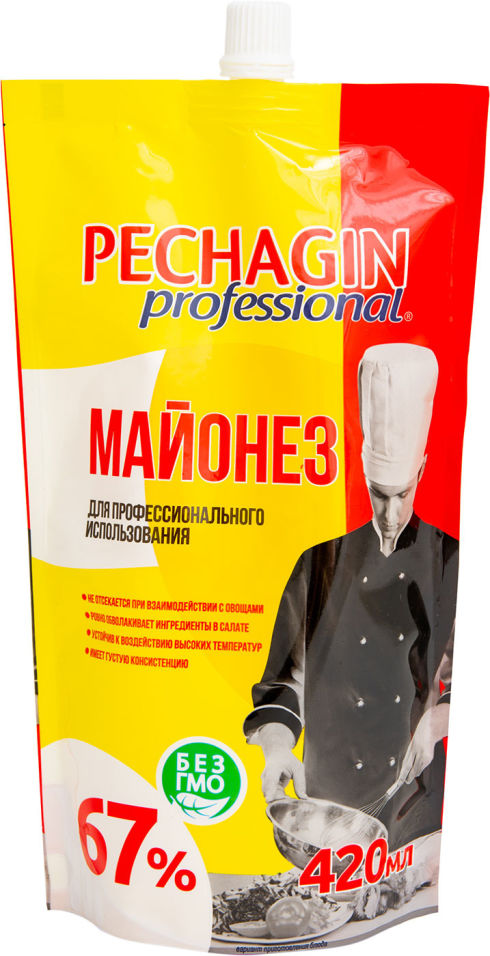 Майонез Pechagin Professional 67% 420мл