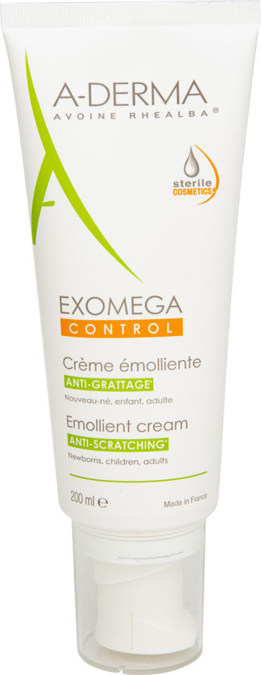 Крем для лица A-Derma Exomega Control Смягчающий 200мл