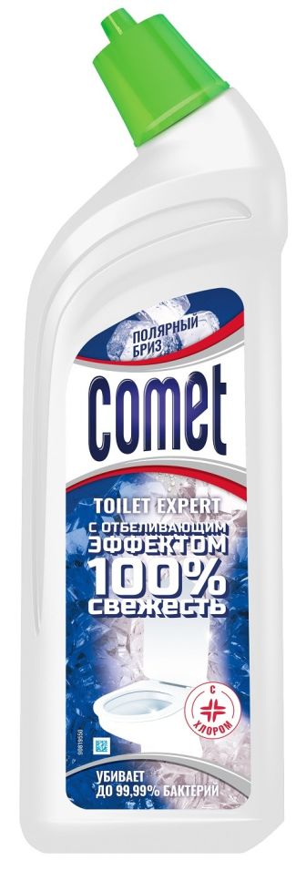 Гель чистящий Comet Полярный бриз для унитазов 700мл 220₽