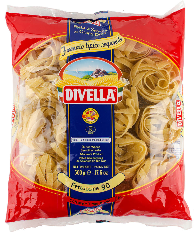 Макароны Divella Fettuccine гнезда 500г