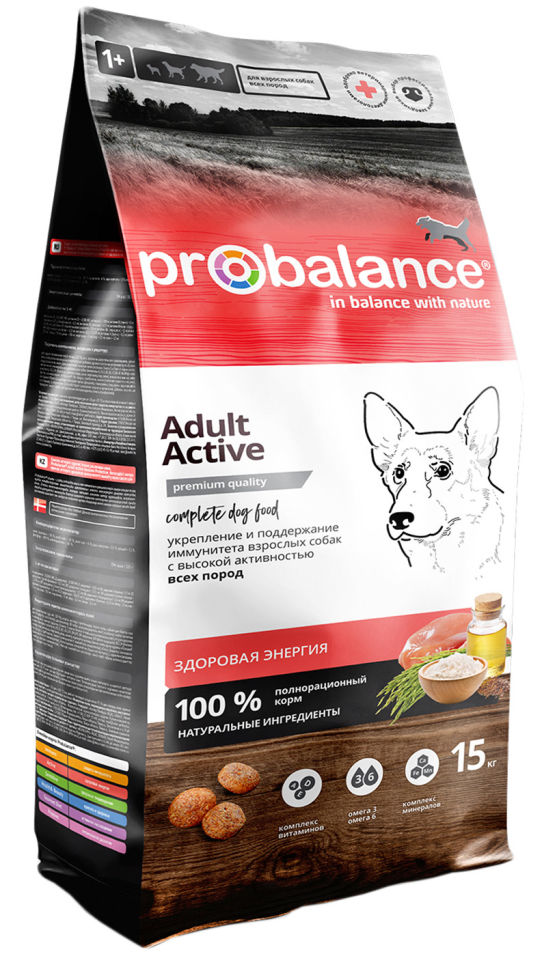 Отзывы о Сухом корме для собак Probalance Adult Active 15кг Отзывы о Сухом корме для собак Probalance Adult Active 15кг