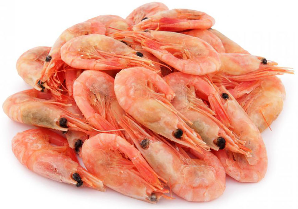 Креветки Моремания холодноводные 90*120 500г
