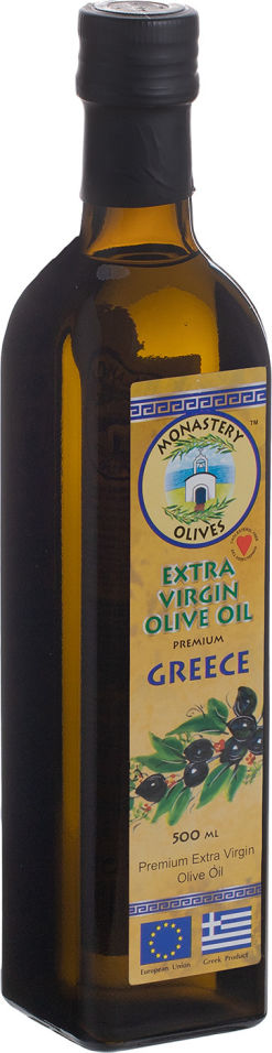 Масло оливковое Монастырские Extra Virgin 500мл