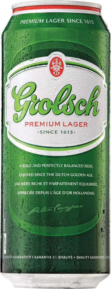 Отзывы о Пиве Grolsch Premium Lager 4.9% 0.5л