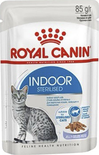 Корм для кошек Royal Canin Indoor Sterilised желе 85г Корм для кошек Royal Canin Indoor Sterilised желе 85г